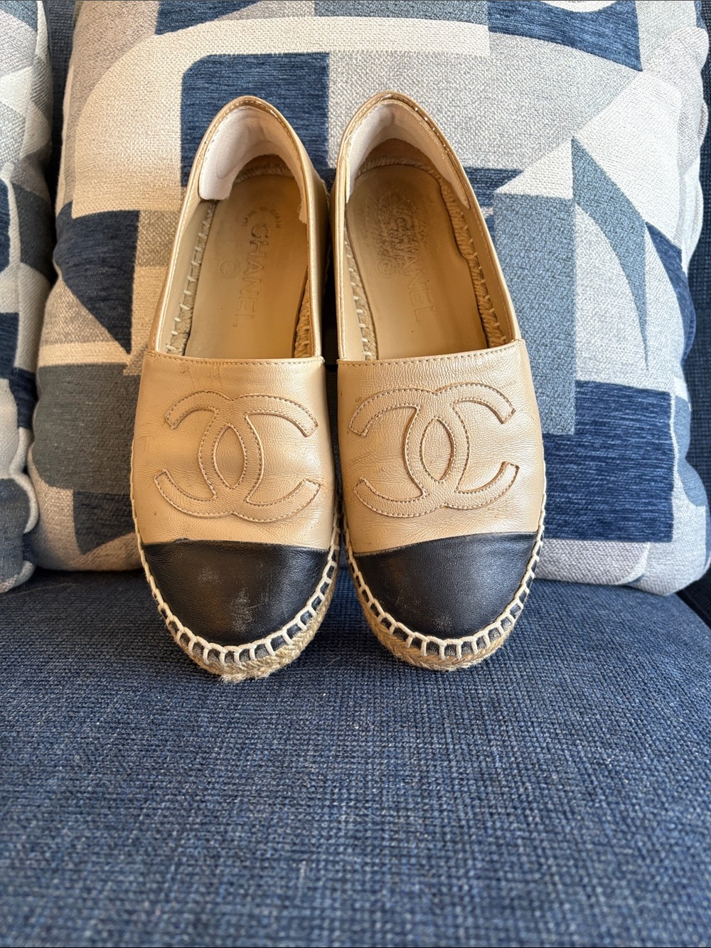 Authentic Chanel Espadrilles